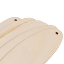 8pcs Unfinished Wooden Surfboard Shape Crafts Cut Outs Scrapbooks DIY