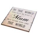 Vintage Wooden Board Plaques Handmade Signs Reminder Gift for Mother's Day