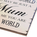 Vintage Wooden Board Plaques Handmade Signs Reminder Gift for Mother's Day