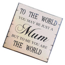 Vintage Wooden Board Plaques Handmade Signs Reminder Gift for Mother's Day
