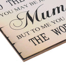 Vintage Wooden Board Plaques Handmade Signs Reminder Gift for Mother's Day