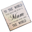Vintage Wooden Board Plaques Handmade Signs Reminder Gift for Mother's Day