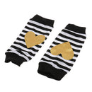 Set Of Baby's Crawl Outfit With Headband Leg Warmer Newborn Romper Bodysuit Dress 100cm