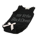 Set Of Baby Bodysuit Newborn Romper Playsuit Dress Outfit Black 90cm
