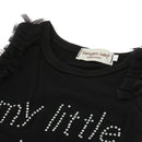 Set Of Baby Bodysuit Newborn Romper Playsuit Dress Outfit Black 80cm