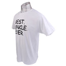 Best Uncle Ever Birthday Holiday Gift Saying Slogan Cotton Mens T-shirt XL