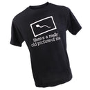 HERE IS A REALLY OLD PICTURE OF ME Letter Printed T-shirt Saying Slogan Tee Funny Cosplay Party Gift Black XL