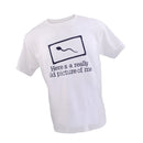 HERE IS A REALLY OLD PICTURE OF ME Letter Printed T-shirt Saying Slogan Tee Funny Cosplay Party Gift White XXL