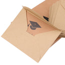 50pcs /Set Graduation Card Kraft Paper Place Cards Graduation Party Decor
