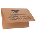50pcs /Set Graduation Card Kraft Paper Place Cards Graduation Party Decor