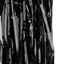 Black Metallic Fringe Door Window Curtain Wedding Party Decoration 2m