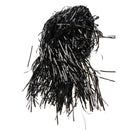 Black Metallic Fringe Door Window Curtain Wedding Party Decoration 2m
