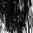 Black Metallic Fringe Door Window Curtain Wedding Party Decoration 2m