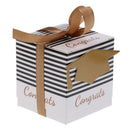 Pieces of 50 Novelty Graduation Party Candy Boxes with Ribbon Congrats Party Gift Favor Supplier