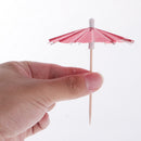Approx.Pack of 144 Metallic Cocktail Parasol / Umbrella Picks Party Decorations