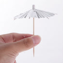 Approx.Pack of 144 Metallic Cocktail Parasol / Umbrella Picks Party Decorations