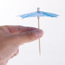 Approx.Pack of 144 Metallic Cocktail Parasol / Umbrella Picks Party Decorations