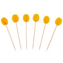 Approx.Pack of 50 Honeycomb Hawaiian Tropical Cocktail Party Fruit Umbrella Picks