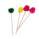 Approx.Pack of 50 Honeycomb Hawaiian Tropical Cocktail Party Fruit Umbrella Picks