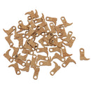 50 Piece Cowboy Boot Wooden Embellishments Crafts Embellishment for Wedding