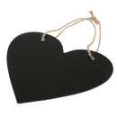 Wooden Blank Heart Shaped Wedding Hanging Decor Sign DIY Party Accessories
