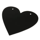Wooden Blank Heart Shaped Wedding Hanging Decor Sign DIY Party Accessories