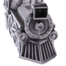 Vintage Alloy Metal Train Money Box Piggy Bank Coins Storage Saving Pot