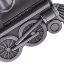 Vintage Alloy Metal Train Money Box Piggy Bank Coins Storage Saving Pot