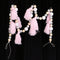 1.5m Wooden Beads Pink Tassel Hanging Garland Baby Bed Nursery Decoration