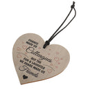 Best Friends Novelty Colleagues Fun and Laughter Wooden Hanging Heart Leaving Gift Plaque Wine Bottle Tags