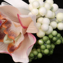 Wedding Groom Bride Bridesmaid Boutonniere Corsage Flower Wrist Flower Brooch Pin Ribbon Charms