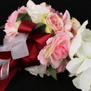 Elegant Waterfall Bouquet Flower Arrangement Bridal Bridesmaid Wedding Supplies 1