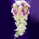 Elegant Waterfall Bouquet Flower Arrangement Bridal Bridesmaid Wedding Supplies 2