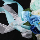 Elegant Waterfall Bouquet Flower Arrangement Bridal Bridesmaid Wedding Supplies 3