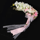 Elegant Waterfall Bouquet Flower Arrangement Bridal Bridesmaid Wedding Supplies 4