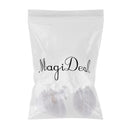2 Pieces White Resin Swan Table Number Name Cards Holder for Wedding Party Decor