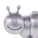 Vintage Alloy Metal Caterpillar Money Box Piggy Bank Coin Penny Saving Pot