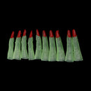Pieces of 5 Halloween Party Glow in the Dark Witch Red Claw Tips Finger Nails