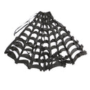 Black Spiderweb Cape Cloak Witch Poncho Men Women Halloween Costume Gift