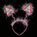 Bridal Shower Bachelor Hen Party Mother of The Bride Head Boppers Head Band Hairband Headwear Pink