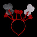 Kiss Lip Heart Headband Women Girls Hen Night Party Fancy Dress Accessory