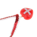Nurses Choker Heart Necklace Jewelry Fancy Dress Hospital Women Halloween Cosplay Costume Doctor Accessories