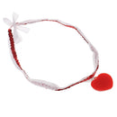 Nurses Choker Heart Necklace Jewelry Fancy Dress Hospital Women Halloween Cosplay Costume Doctor Accessories