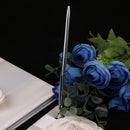 Wedding Satin Flower Guest Book Guest Register Comment Book Pen & Holder