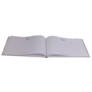 Wedding Satin Flower Guest Book Guest Register Comment Book Pen & Holder