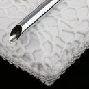 White Velvet Floral Guest Book & Signing Pen Holder Set for Wedding Ceremony