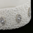 White Sash Wedding Set Guest Book Pen Holder Flower Basket Ring Pillow