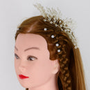 Wedding Hair Comb Silver Crystal Bridal Accessories Rhinestone