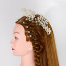 Wedding Hair Comb Silver Crystal Bridal Accessories Rhinestone