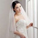 2 Layer Elbow Length Wedding Veil Bridal Veil With Comb